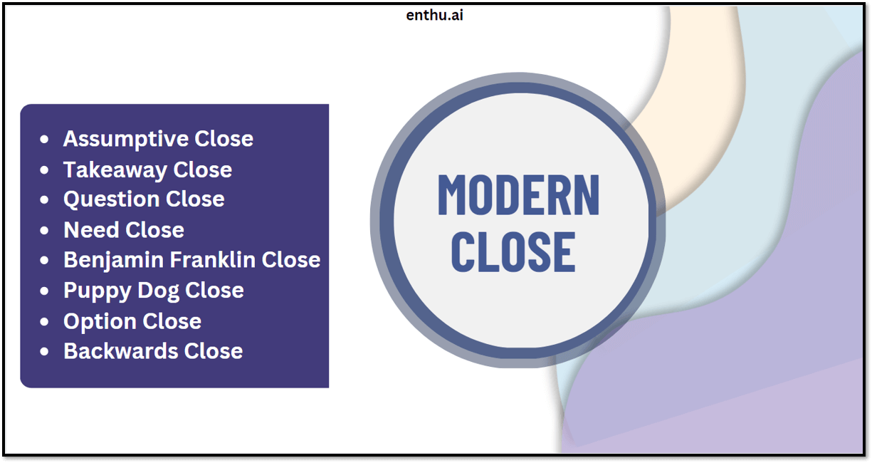 Modern Sales Closing Techniques