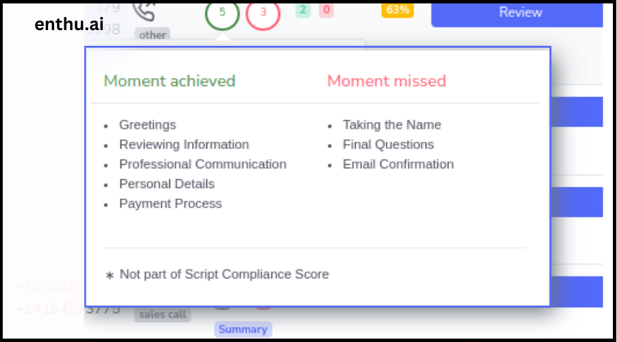 Moment identification 