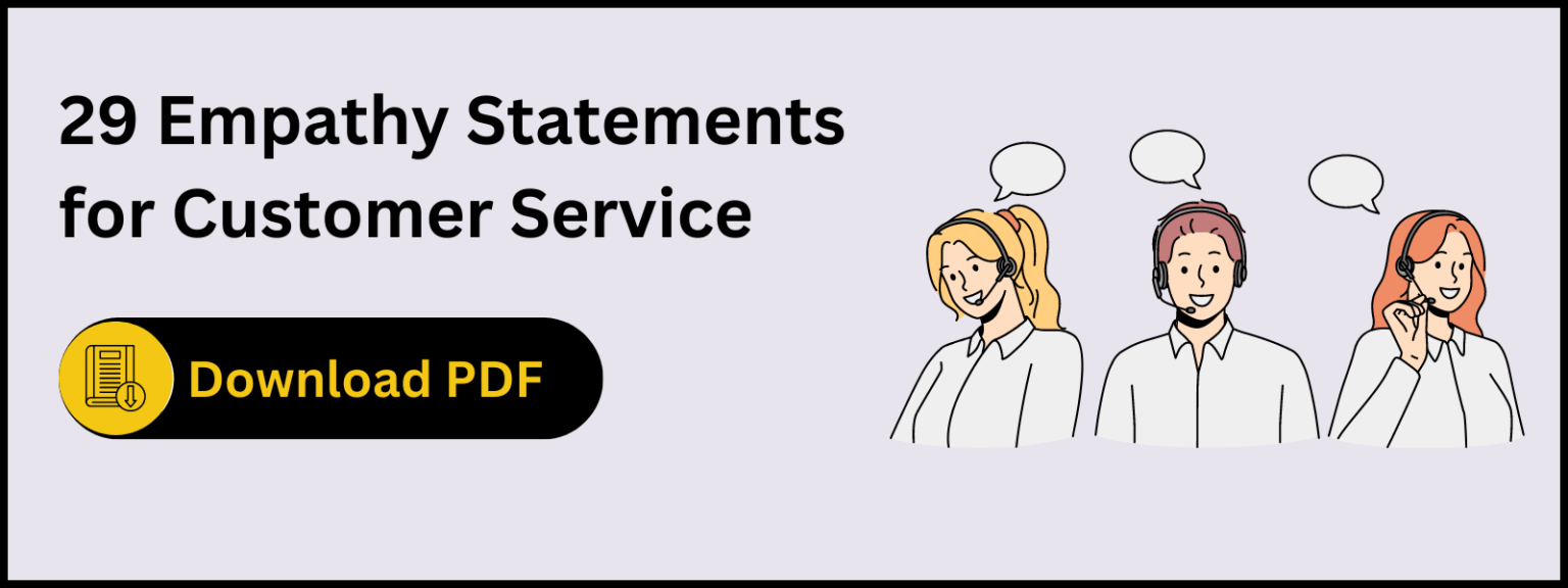 29 Empathy Statements for Customer Service