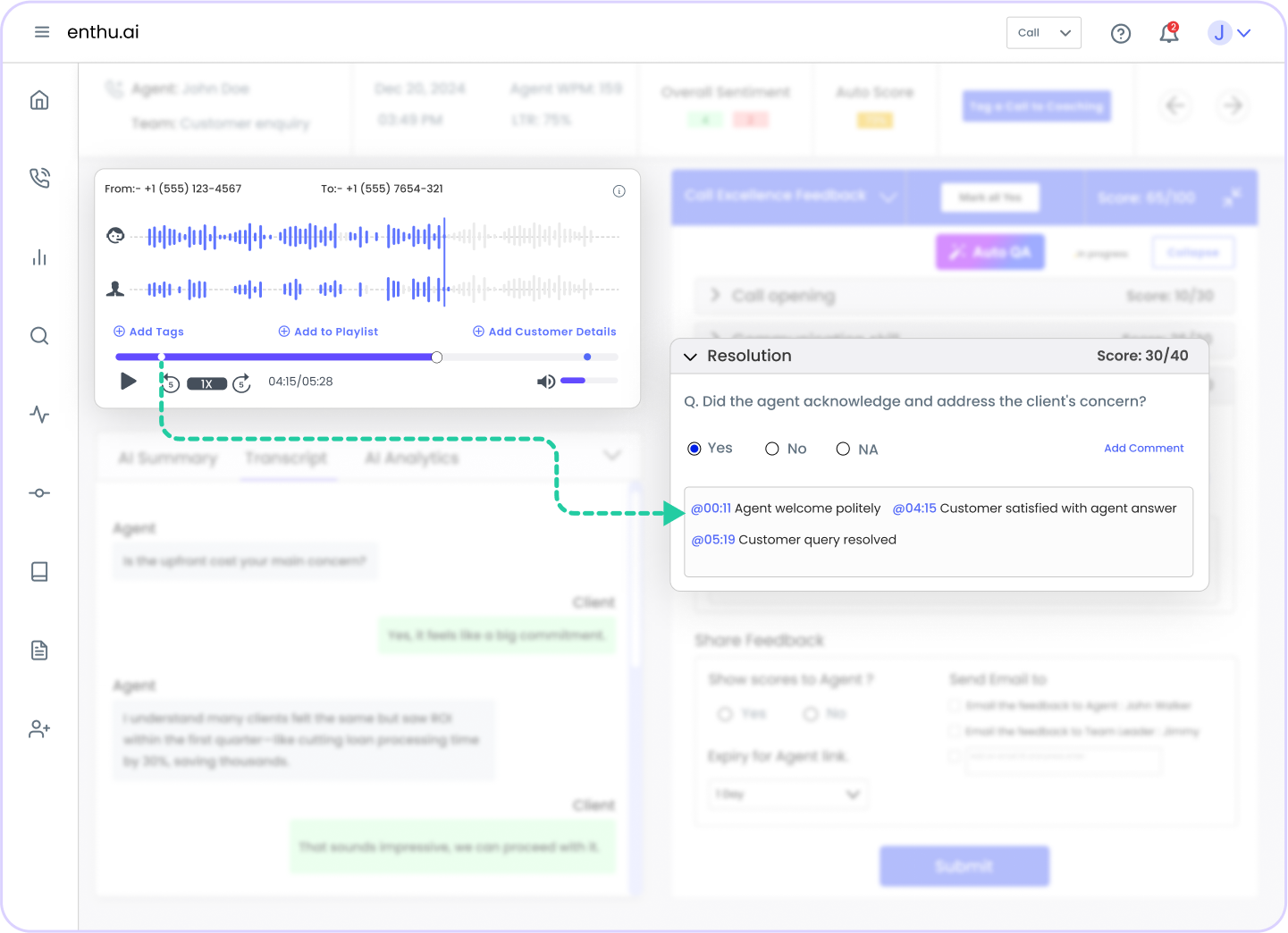 Timestamps : enthu.ai