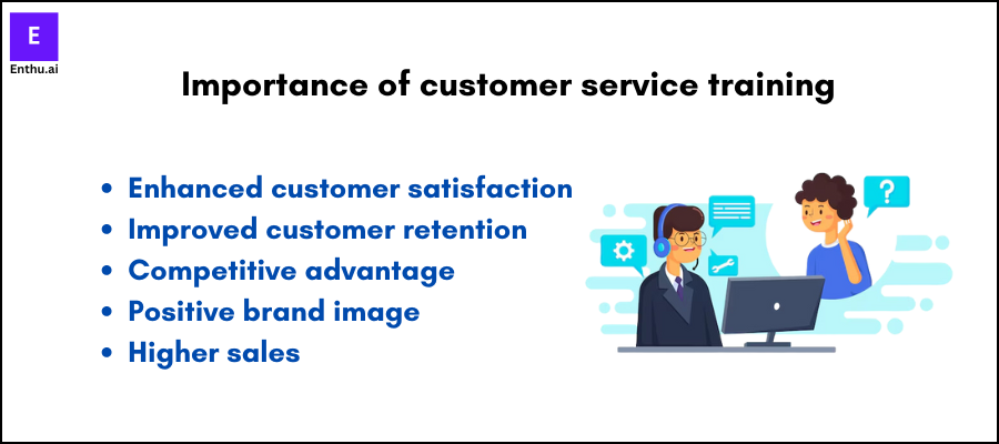 Importance of customer service training