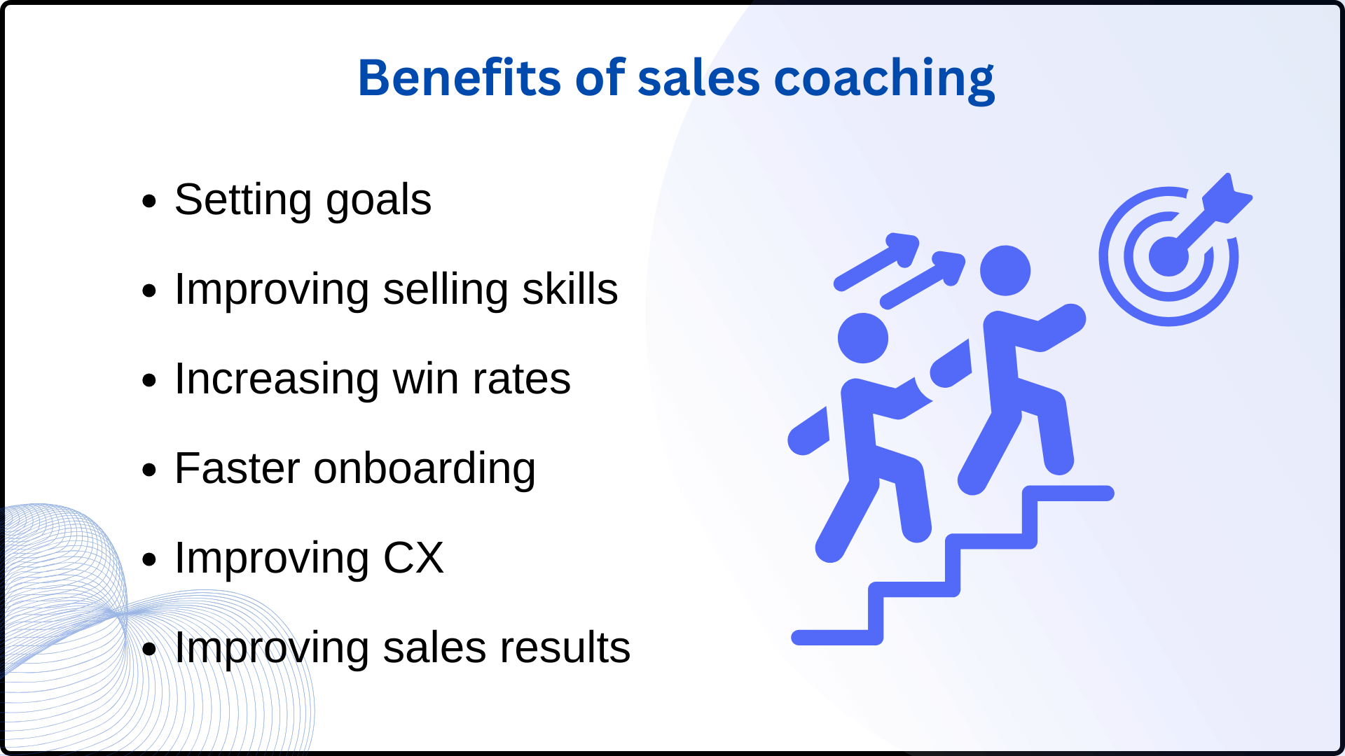 benefits of sales coaching