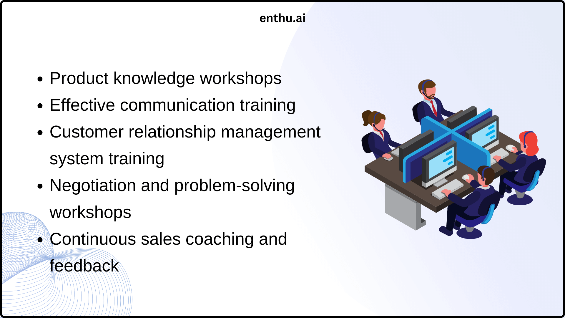 Sales rep skills training & Coaching