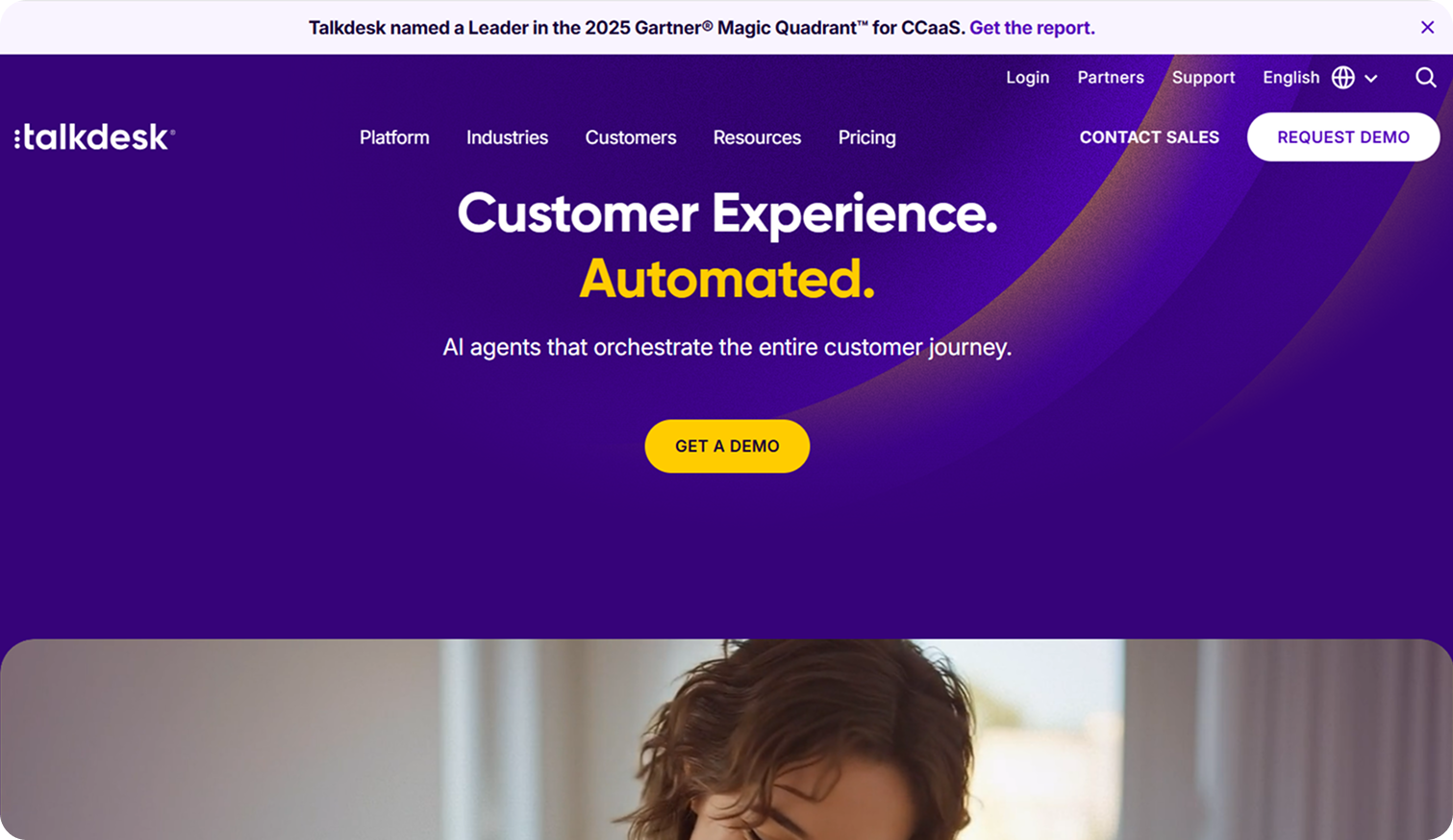 Talkdesk call center analytics software