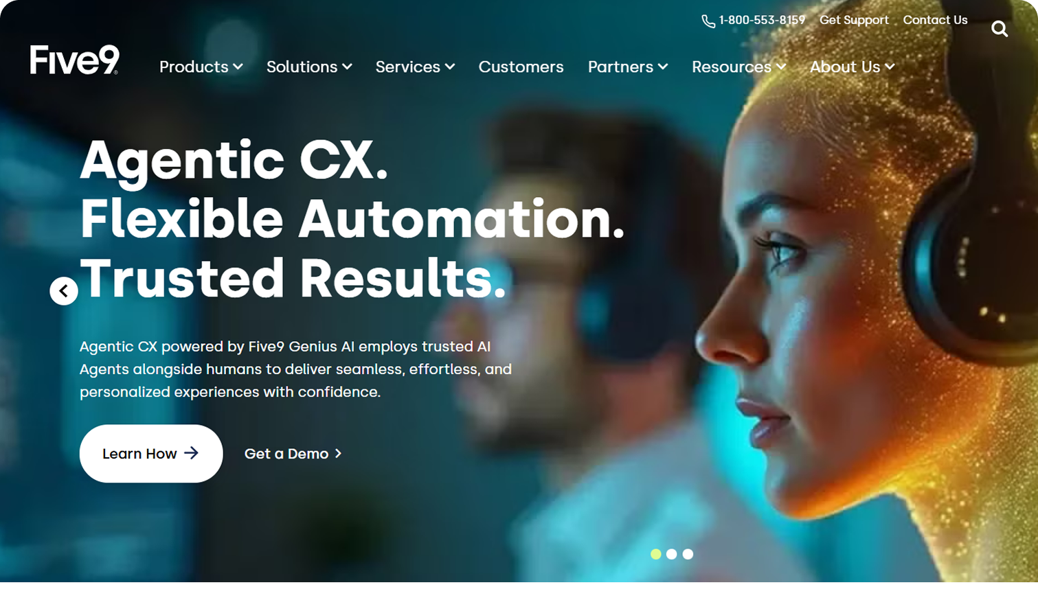 five9 Call center analytics software