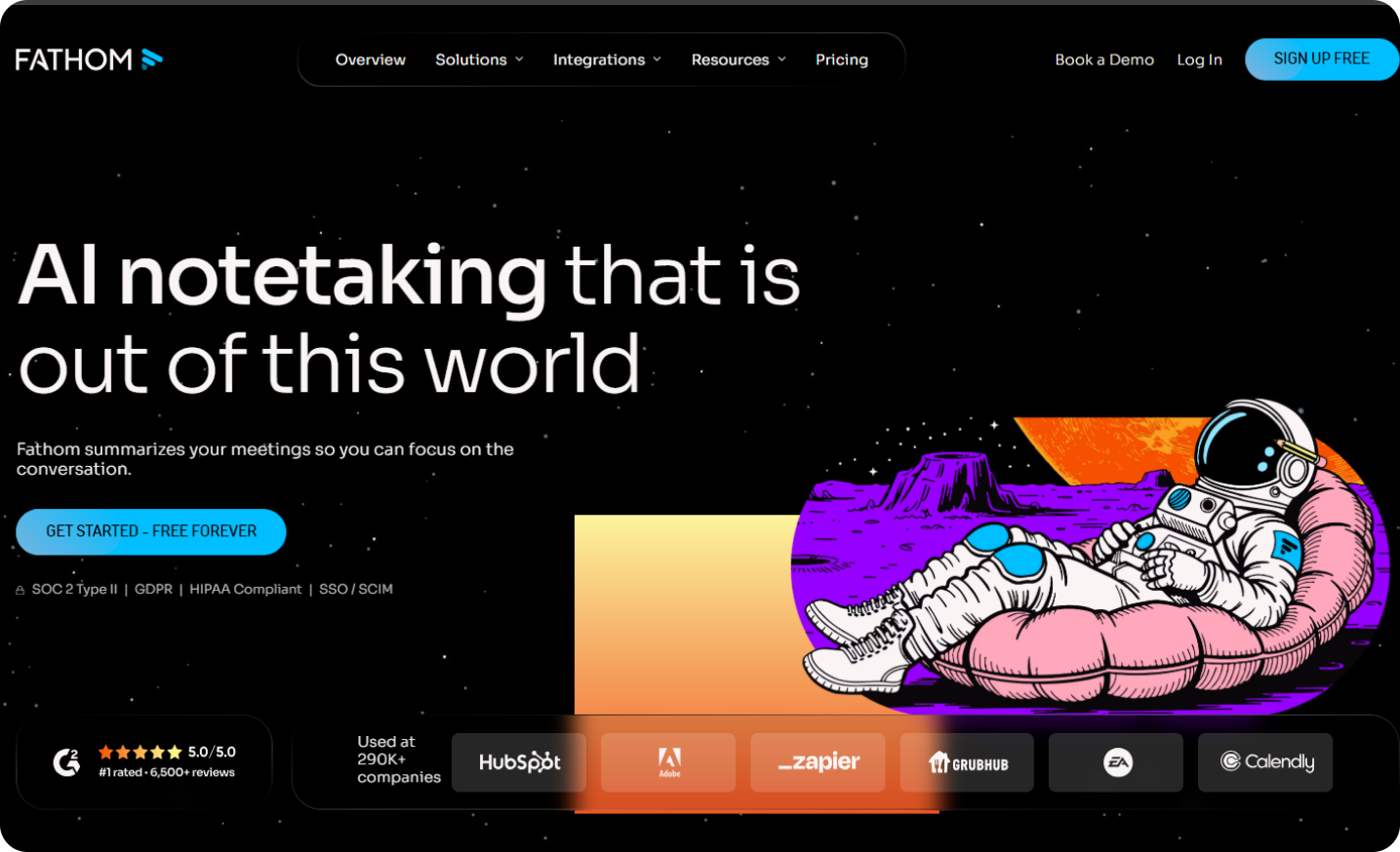 Fathom Call Transcription Software