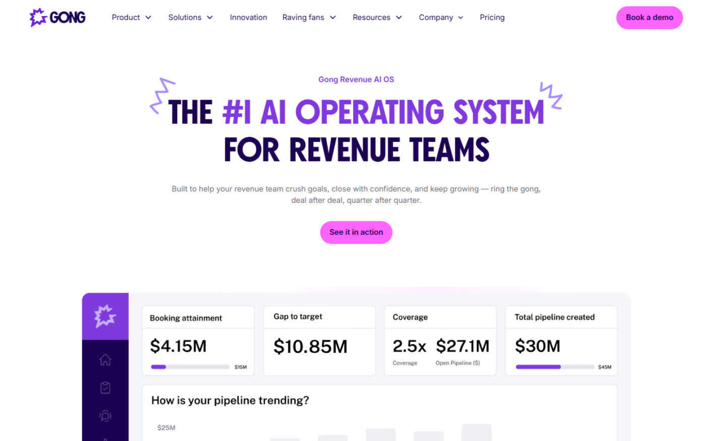 Gong Call Transcription Software