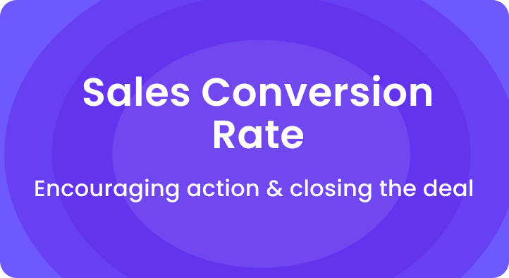 sales conversion rate