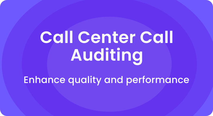 Call audit