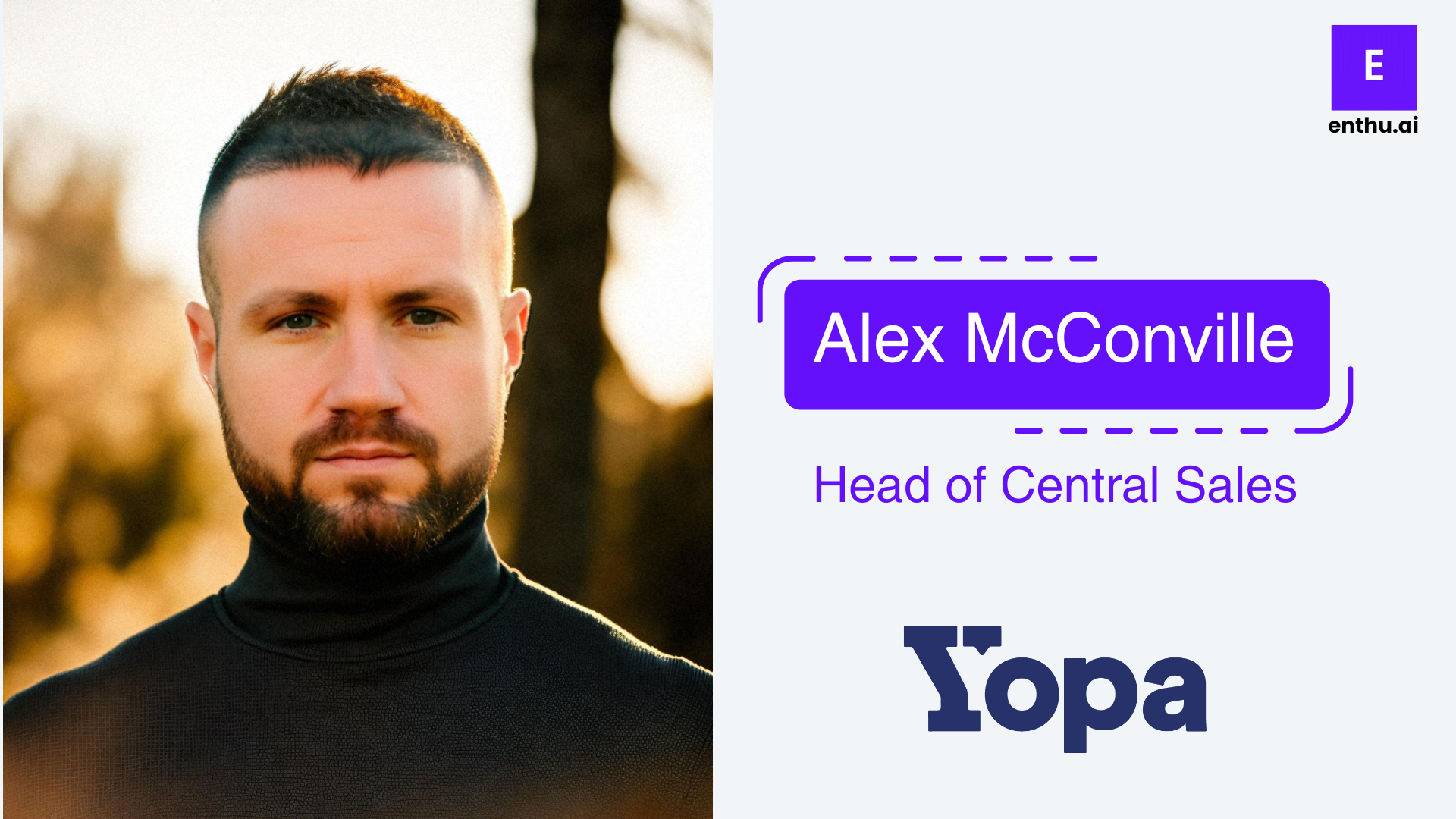 Alex McConville, Yopa property