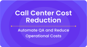 call center cost reduction