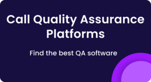 Top 9 AI-driven call quality assurance