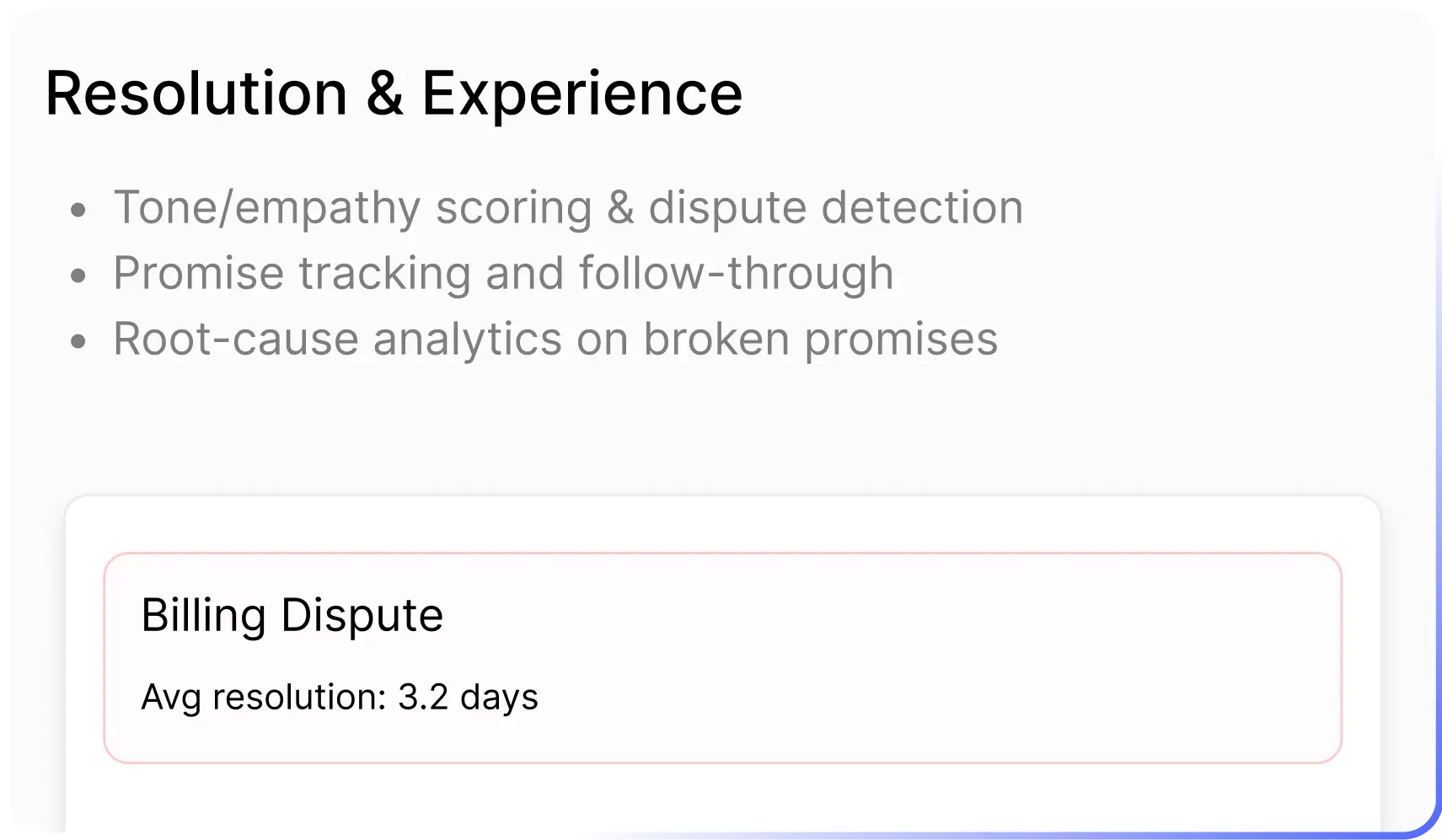 Evaluation & scoring