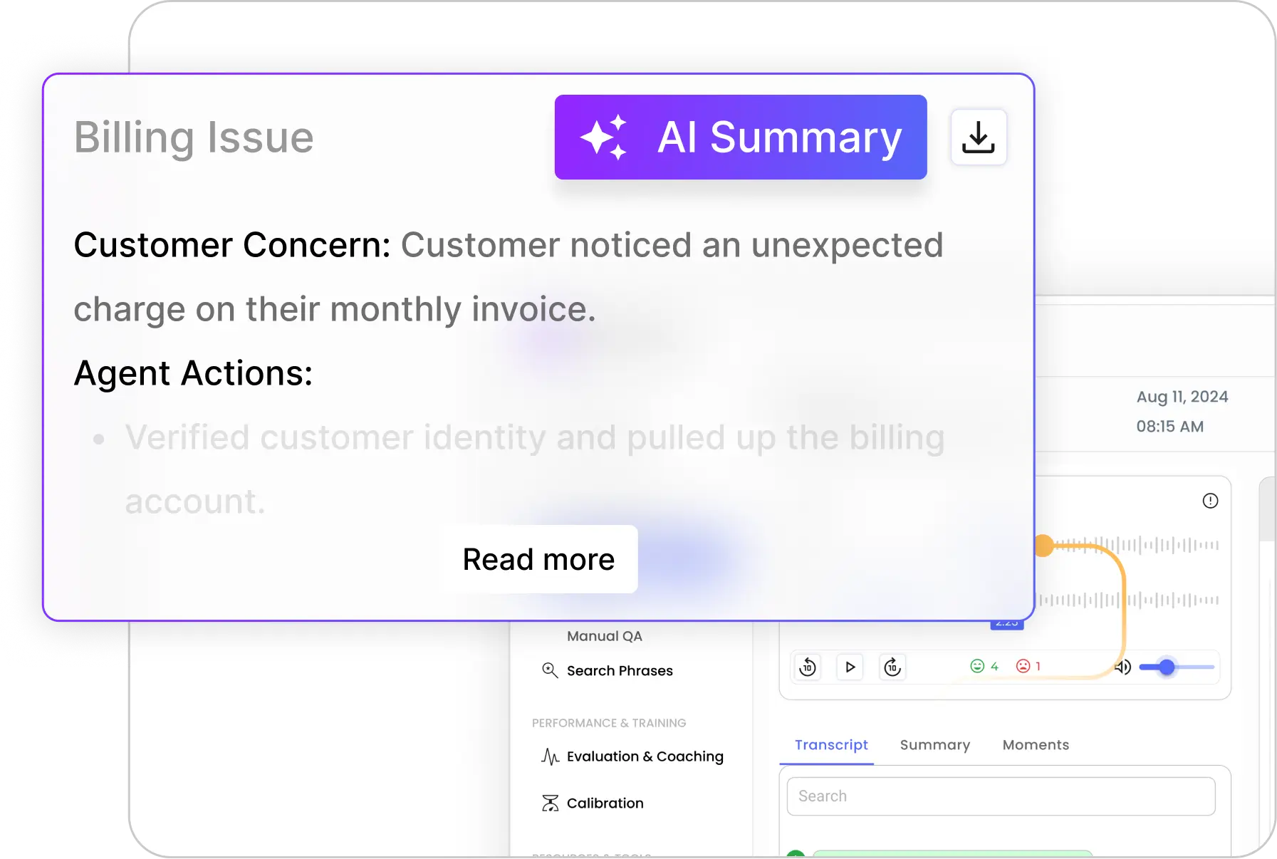 Ai call summary software