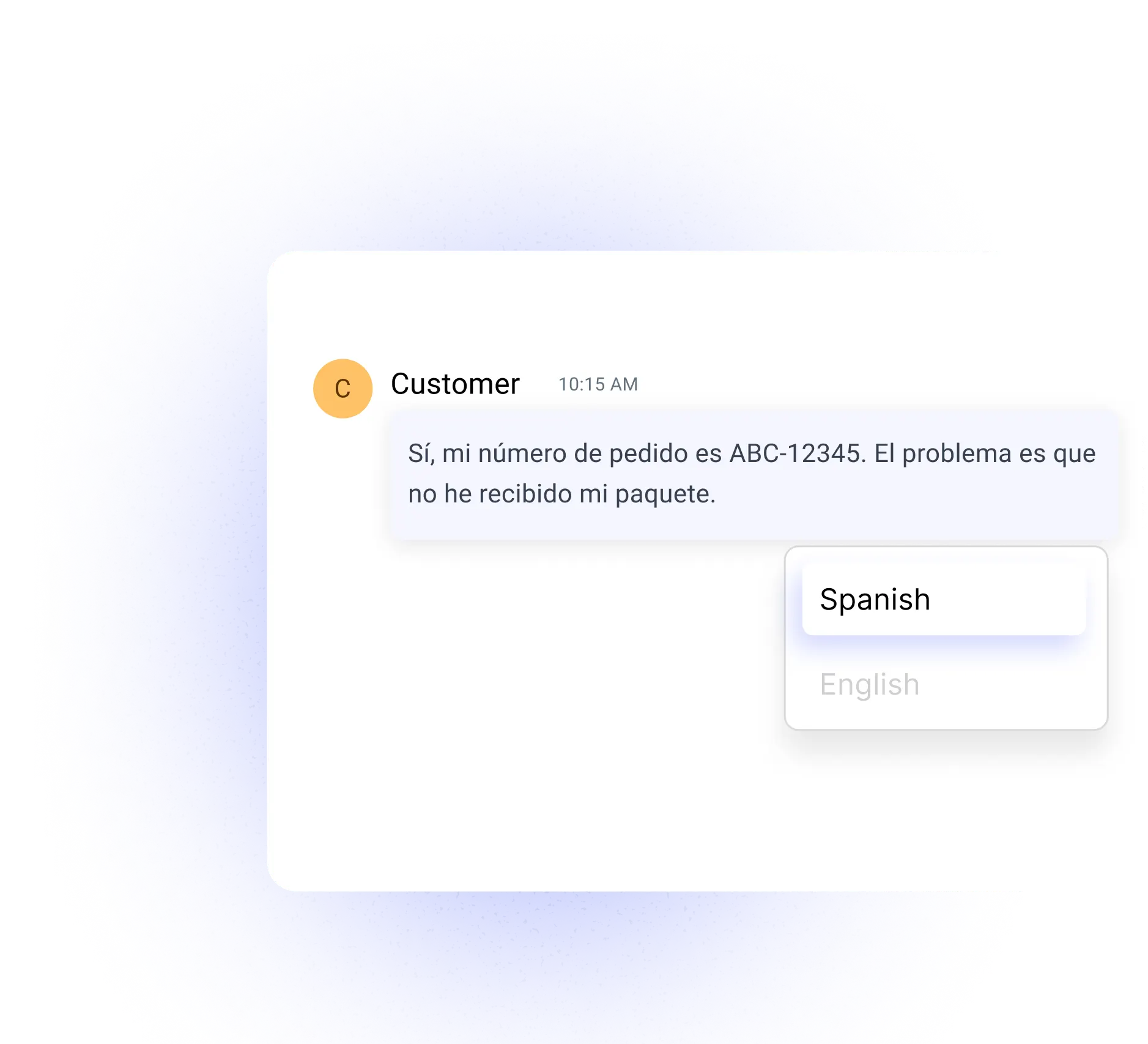 Auto language detection