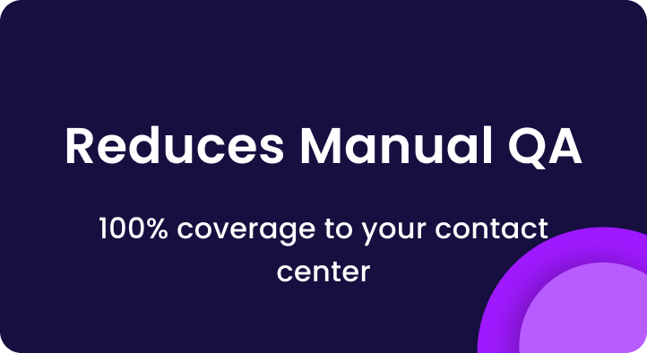 Reduce manual QA