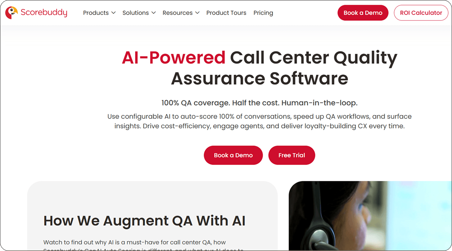 Scorebuddy Auto QA Software