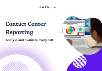 contact center reporting